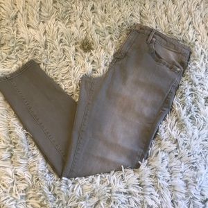 Mossimo skinny jeans olive green